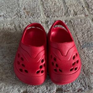 Red Kids Slip-On Shoes